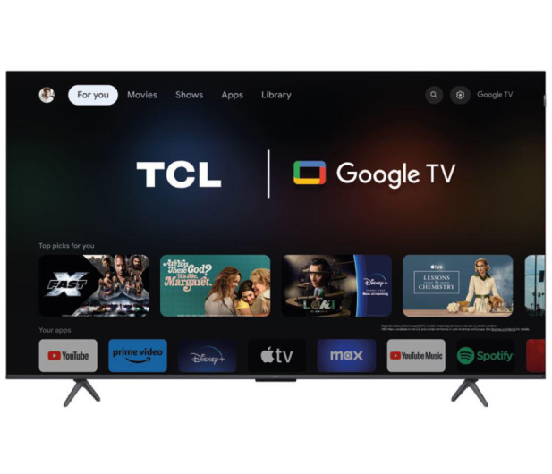 TCL 55T8B 55" QLED 4K 144Hz Google TV Dolby Vision 2.1 ONKYO Dol - 1332790 - zdjęcie 2